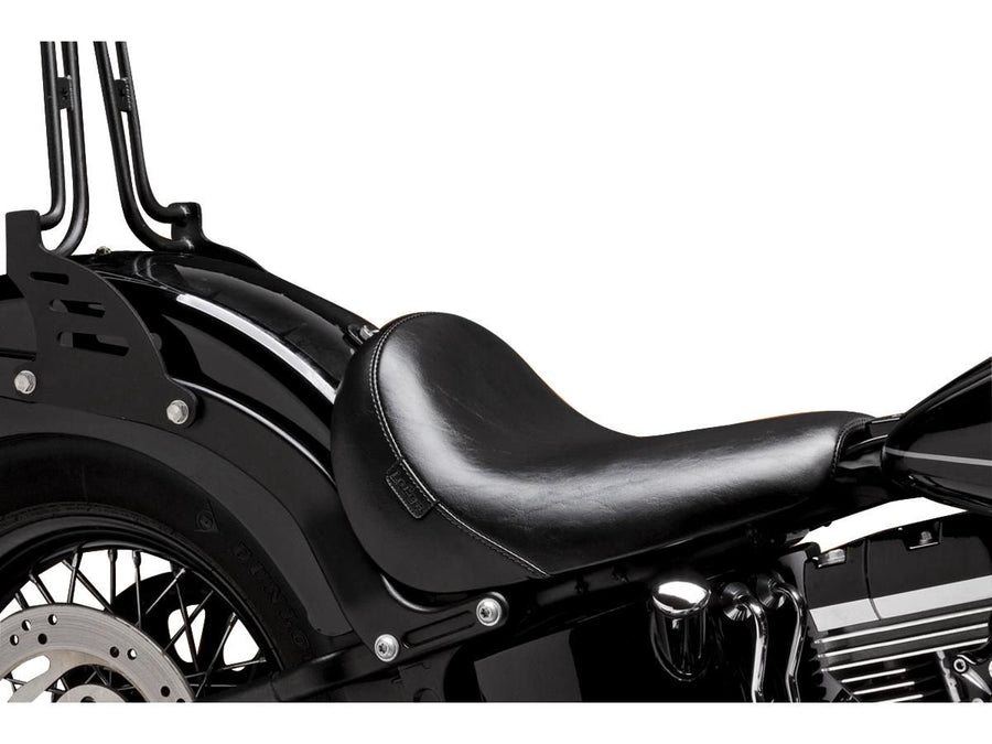 Harley Davidson FLFBS 114 [2018-2020] -Les de vinyle noir lisse en solo de Bone Bone en vinyle