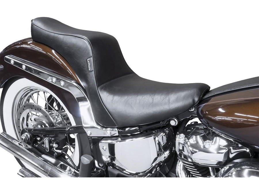 Harley Davidson FLDE [2018-2020]-Cherokee seat smooth black vinyl