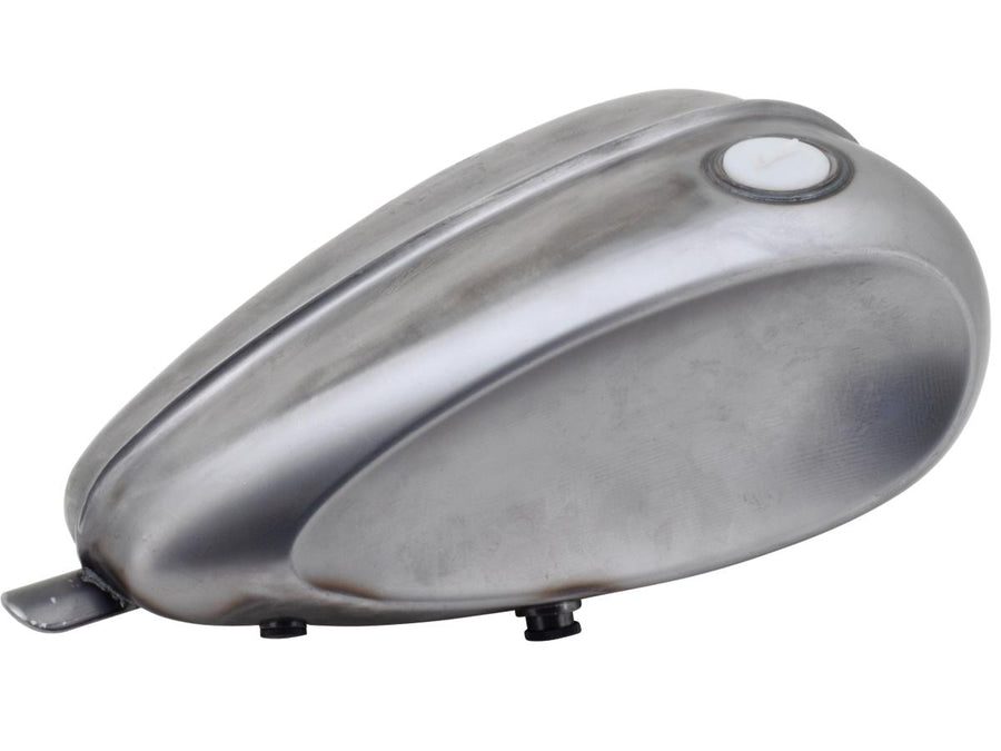 Harley Davidson - 3.1 gallons Laredo ribbed petrol tank with RH screw nipple with