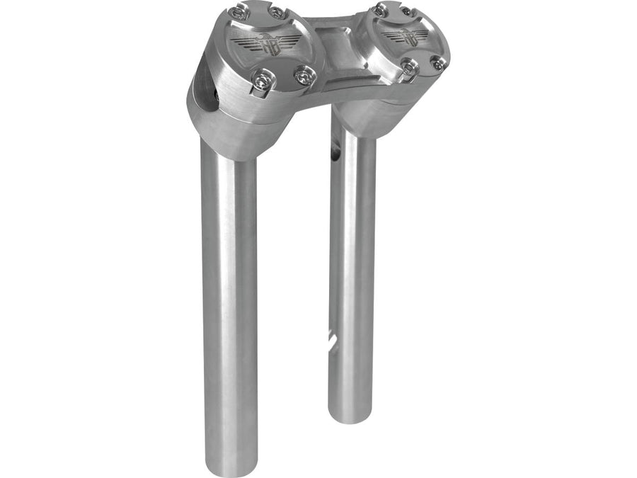 Harley Davidson FX [1974-1978] – 10" Club-Style Pullback-Riser mit silberner Klemme