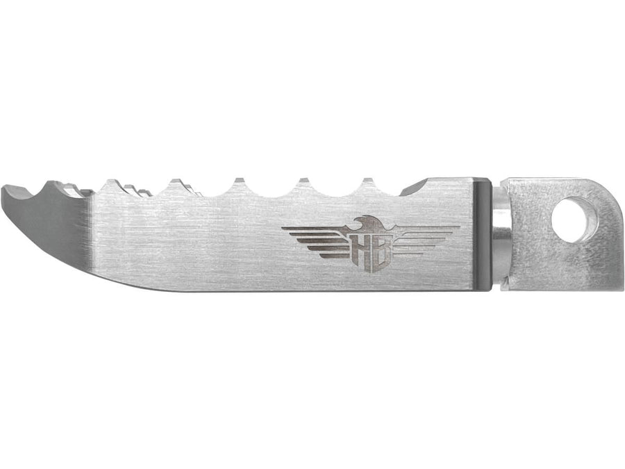 Harley Davidson Softail [2018-2025]-MX V2 Foundation Silver Anodized
