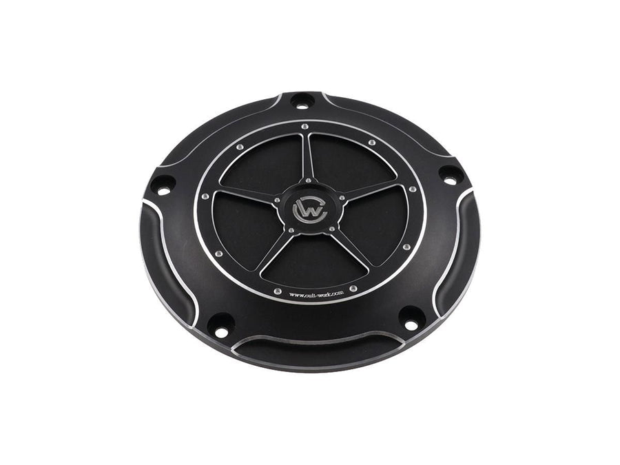 Harley Davidson Touring [2016-2024] – Derby Abdeckung Schwarz Eloxiert
