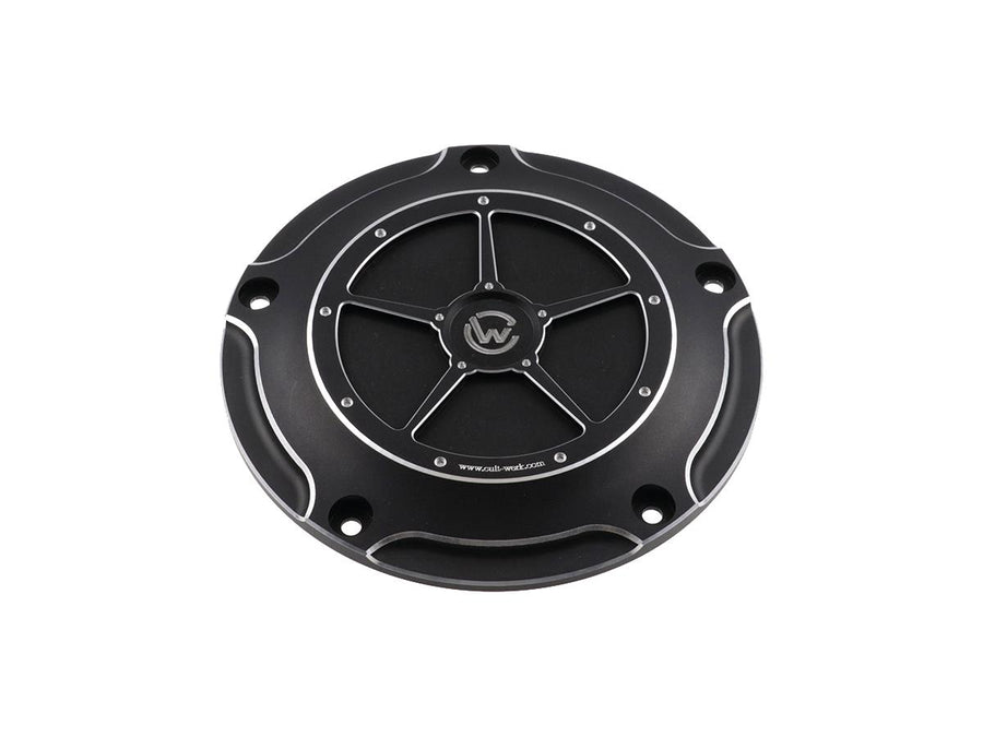 Harley Davidson Touring [2016-2024] – Derby Abdeckung Schwarz Eloxiert