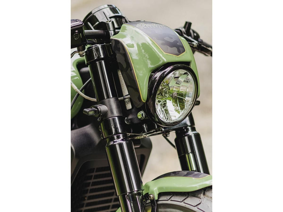 Harley Davidson Scout Bobber [2018-2024] -NRS Masque lampe de style pour une utilisation avec