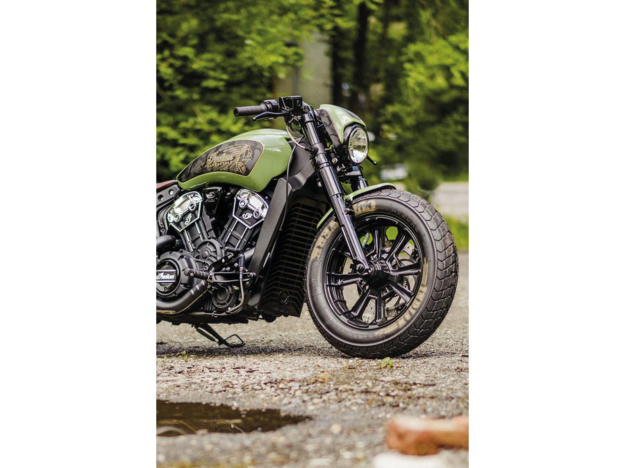 Harley Davidson Scout Bobber [2018-2024] -NRS Masque lampe de style pour une utilisation avec