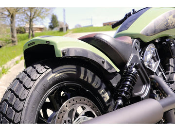 Harley Davidson Scout Bobber [2018-2024] -BOBBER LAVIRE arrière clairement sans feu arrière