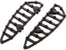 Harley Davidson Touring [1985-2025]-MX driver's footrest black anodized-5