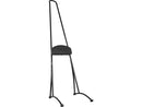 Harley Davidson Dyna Note [2006-2017]-Very high Sissy bar with upholstered black-1