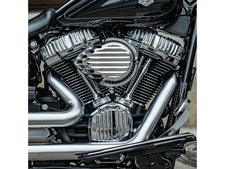 Harley Davidson Sportster [2007-2020]-chrome-plated lamella air filter