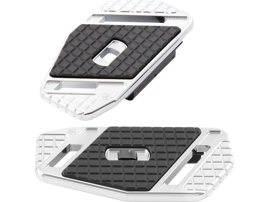 Harley Davidson Touring [1985-2025] – Speedliner Beifahrer Trittbretter Chrom