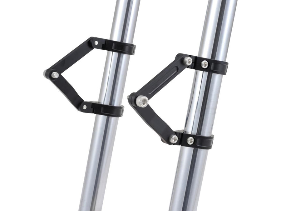 HARLEY DAVIDSON - Haut de phare CNC réglable 39 mm Fork Mounting Black