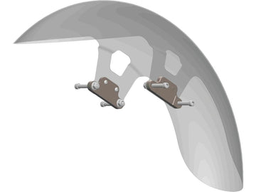 Harley Davidson Touring [1987-2024] -Street-Cut 21 "Sheet de protection en acier à l'avant pour - 0