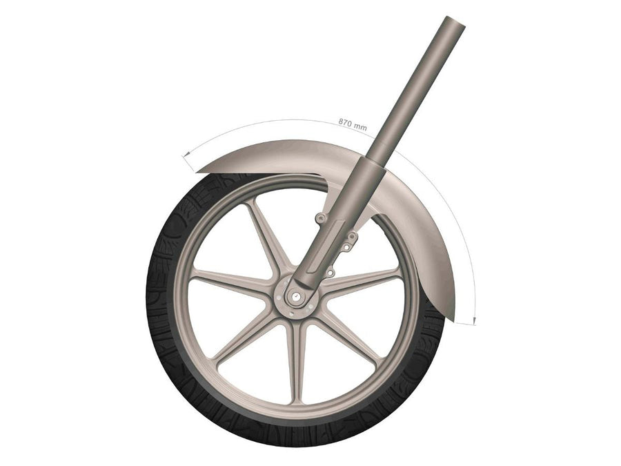 Harley Davidson Touring [1987-2024] – Street-Cut 21" Stahlschutzblech vorne für