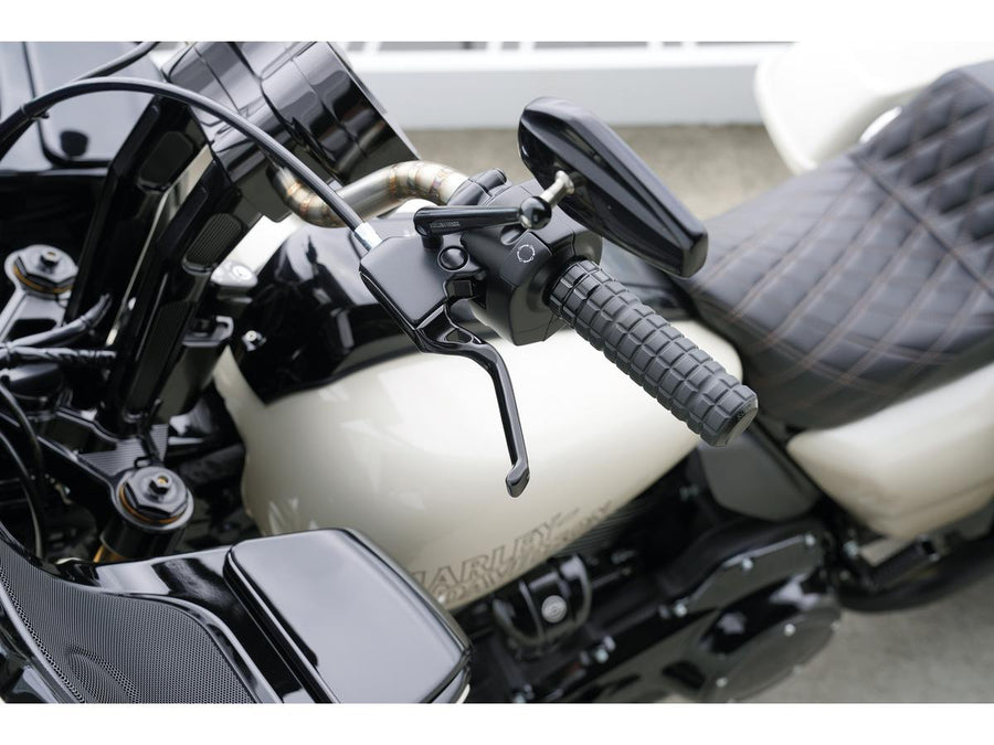 Harley Davidson Touring [2021-2024] – Method Handhebel Schwarz Eloxiert Kabelkupplung