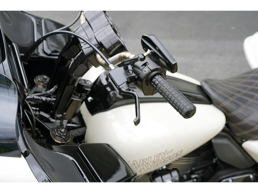 Harley Davidson Touring [2021-2024] – Method Handhebel Schwarz Eloxiert Kabelkupplung