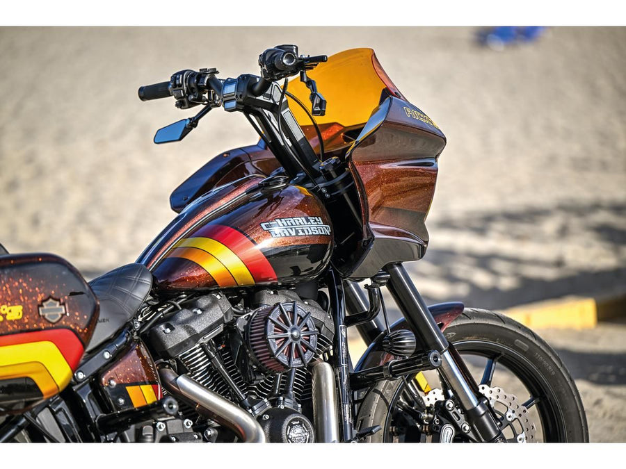 Harley Davidson Fxlrst [2022-2024]-Club-style pullback riser kit for digital