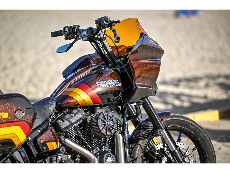 Harley Davidson Fxlrst [2022-2024]-Club-style pullback riser kit for digital