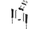 Harley Davidson FXLR [2018-2020]-Club Style Pullback no Instrument Riser Kit-2
