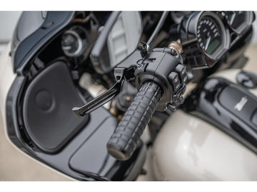 Harley Davidson Touring [2008-2013]-Method hand lever black anodized cable coupling - 0