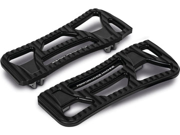 Harley Davidson Touring [1985-2025]-Drifter driver's footrest Black Ops - 0