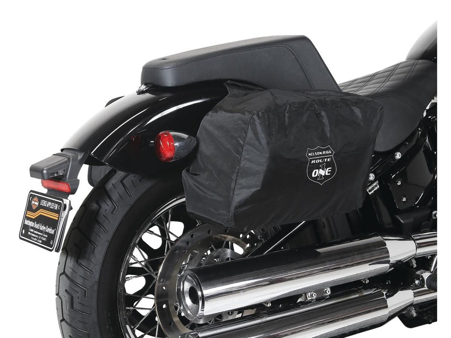 Harley Davidson Softail [2000-2017]-Route 1 Road Trip saddlebags black