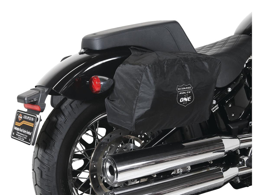 Harley Davidson Softail [2000-2017]-Route 1 Road Trip saddlebags black