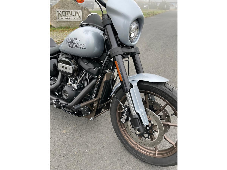 Harley Davidson FLSL [2018-2021]-Club-style motor protection for M8 Softail with