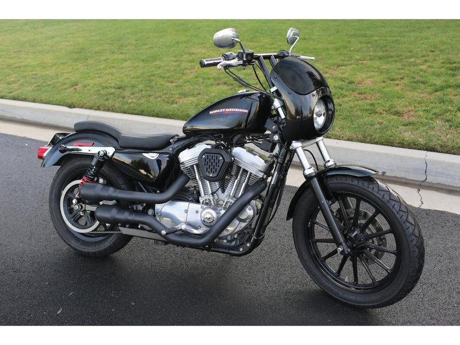 Harley Davidson Sportster [1981-2020]-Outlaw cladding black ABS