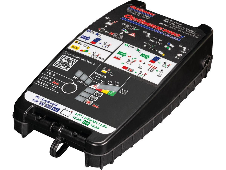 Chargeur de batterie duo Harley Davidson-Pro-1, testeur, alimentation électrique
