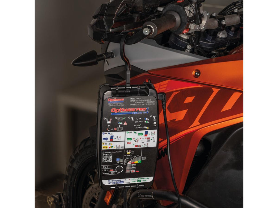 Chargeur de batterie duo Harley Davidson-Pro-1, testeur, alimentation électrique