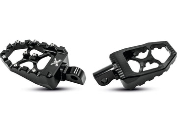 Harley Davidson Sportster [1991-2020] -mx Evolution repose-pieds anodisés noirs