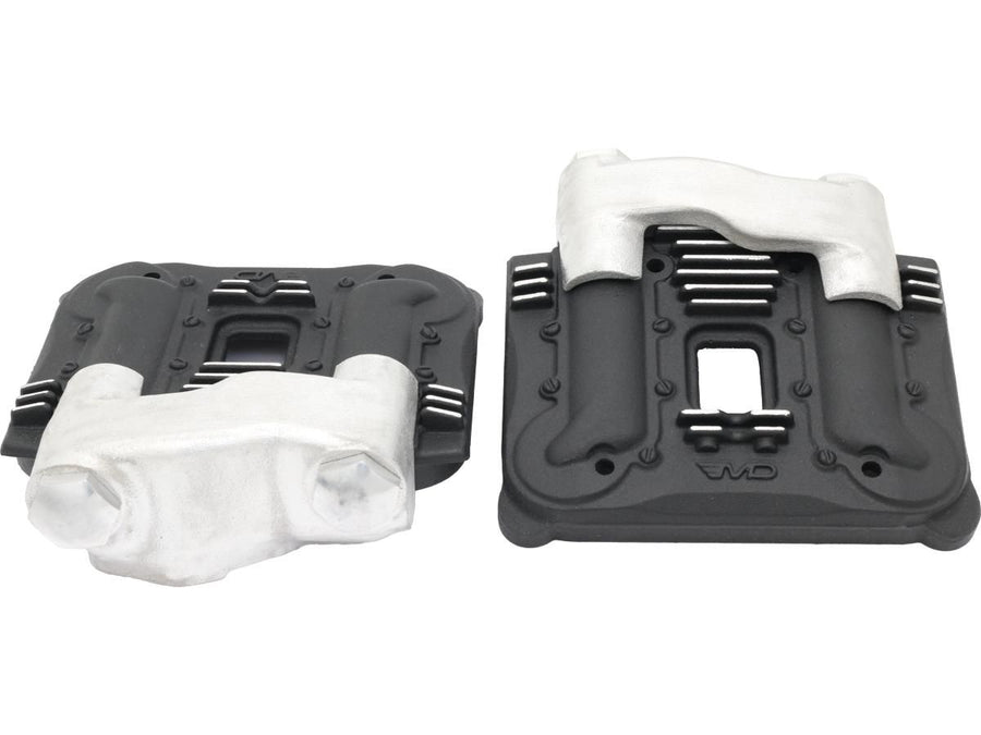 Modèle Harley Davidson FX [1985-1994] - Couvertures de rocker-knuckle pour Evo Schwarz