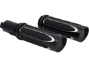 Harley Davidson Flhxse [2023-2025] -Deep Cut Comfort Handles Black 1 "Gas Train par-1