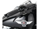 Harley Davidson Flhxse [2023-2025] -Deep Cut Comfort Handles Black 1 "Gas Train par-2