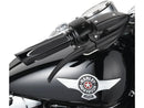 Harley Davidson Flhxse [2023-2025] -Deep Cut Comfort Handles Black 1 "Gas Train par-5