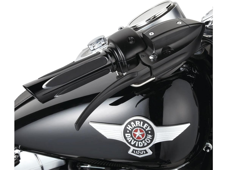 Harley Davidson Flhxse [2023-2025] -Deep Cut Comfort Handles Black 1 "Gas Train par