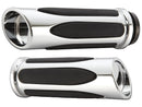 Harley Davidson FLHXSE [2023-2025] – Deep Cut Komfortgriffe Chrom 1" Gaszug per Draht-1