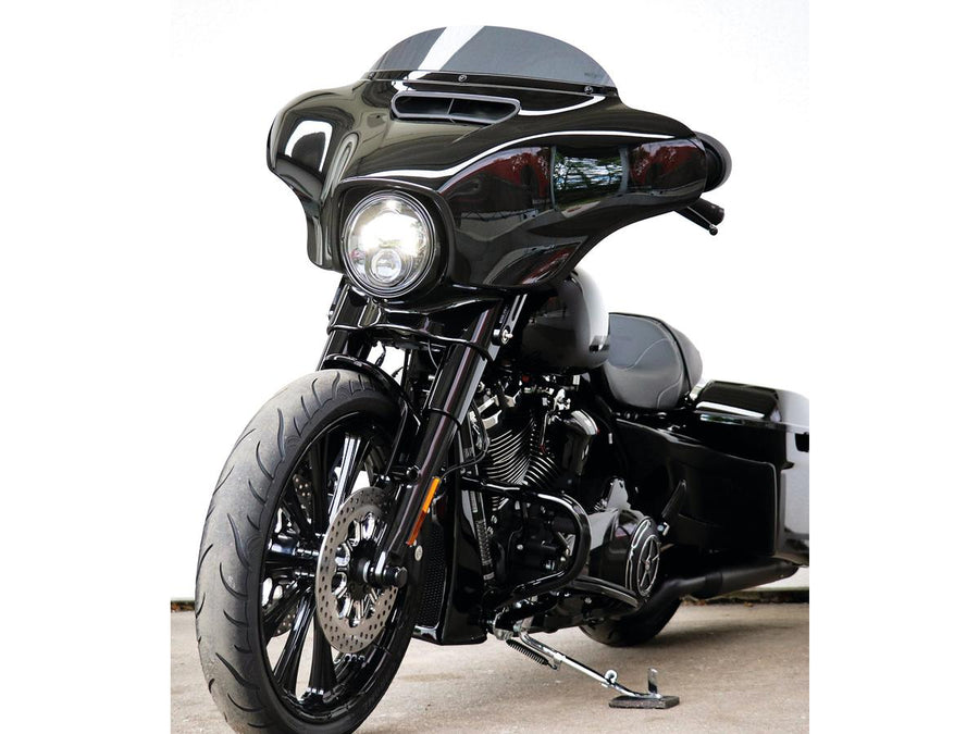 Harley Davidson FLHRXS [2021-2025] – Custom Chin Verkleidung Glanz Schwarz