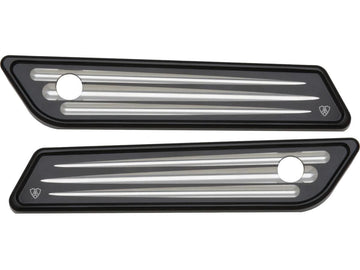 Harley Davidson Touring [2014-2024]-Deep cut saddle pocket lock covers