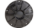 Harley Davidson Touring [2016-2024] – 10-Gauge Derby Abdeckung Schwarz Eloxiert-1