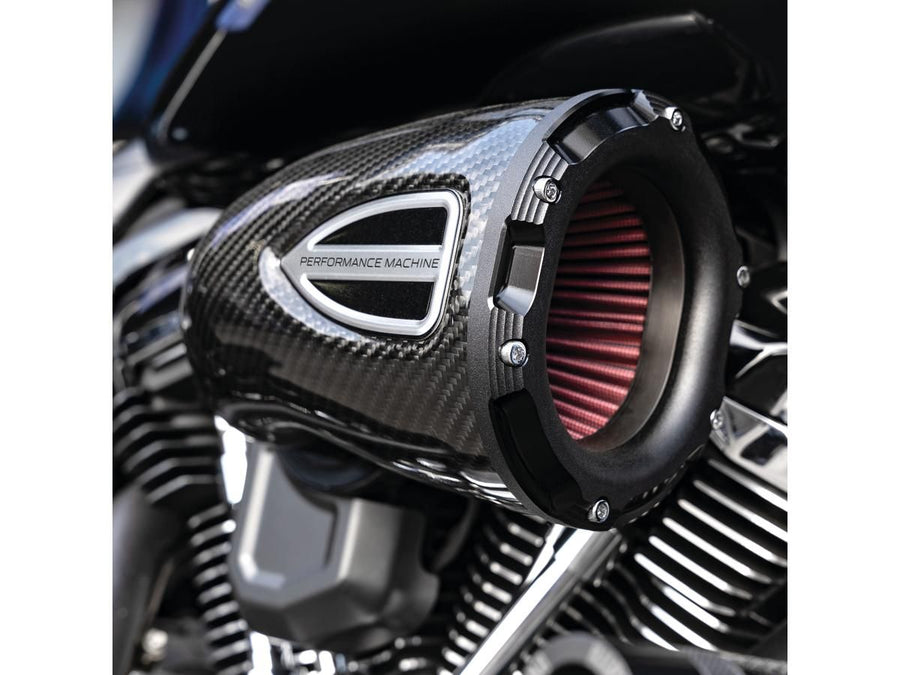 Harley Davidson Softail [2016-2017]-C4 series air filter shine shine carbon black ops