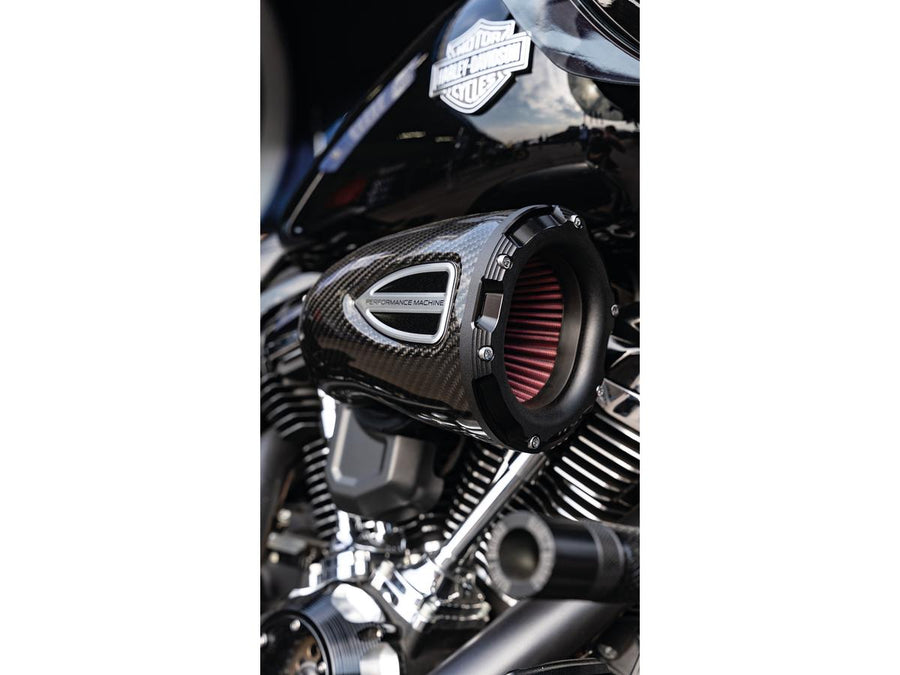 Harley Davidson Softail [2016-2017]-C4 series air filter shine shine carbon black ops