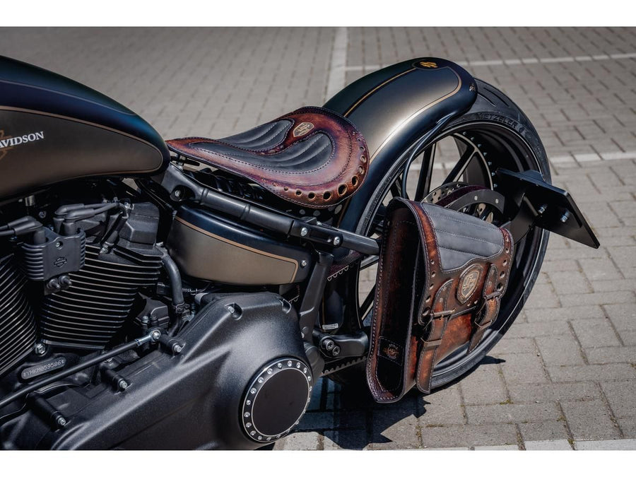 Harley Davidson FXBR [2022-2025] -Titanium SOLOSITZ Montagekit Wide Frame