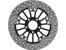 Harley Davidson Touring [2008-2024]-round 300 mm floating brake disc Spelle-1