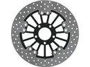 Harley Davidson Touring [2008-2024]-round 300 mm floating brake disc Spelle-3