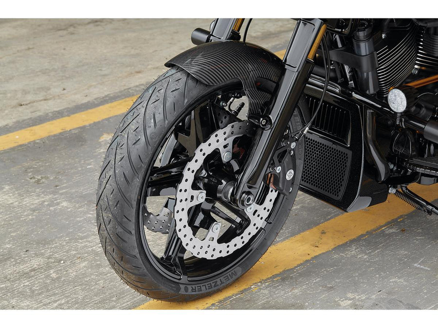 Harley Davidson Flhxse [2023-2024] -Cafe Fibre de carbone Fiche de protection des roues avant 19 "