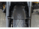 Harley Davidson Flhxse [2023-2024] -Cafe Fibre de carbone Fiche de protection des roues avant 19 "-5