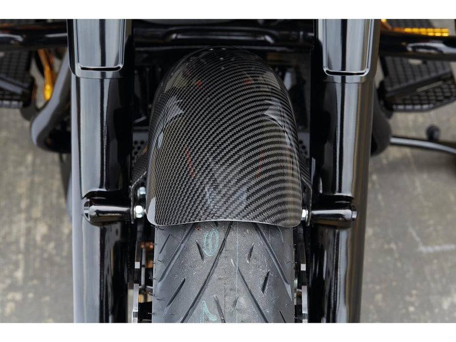 Harley Davidson Flhxse [2023-2024] -Cafe Fibre de carbone Fiche de protection des roues avant 19 "