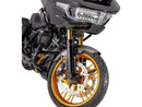 Harley Davidson Flhxse [2023-2024] -Cafe Fibre de carbone Fiche de protection des roues avant 19 "-6