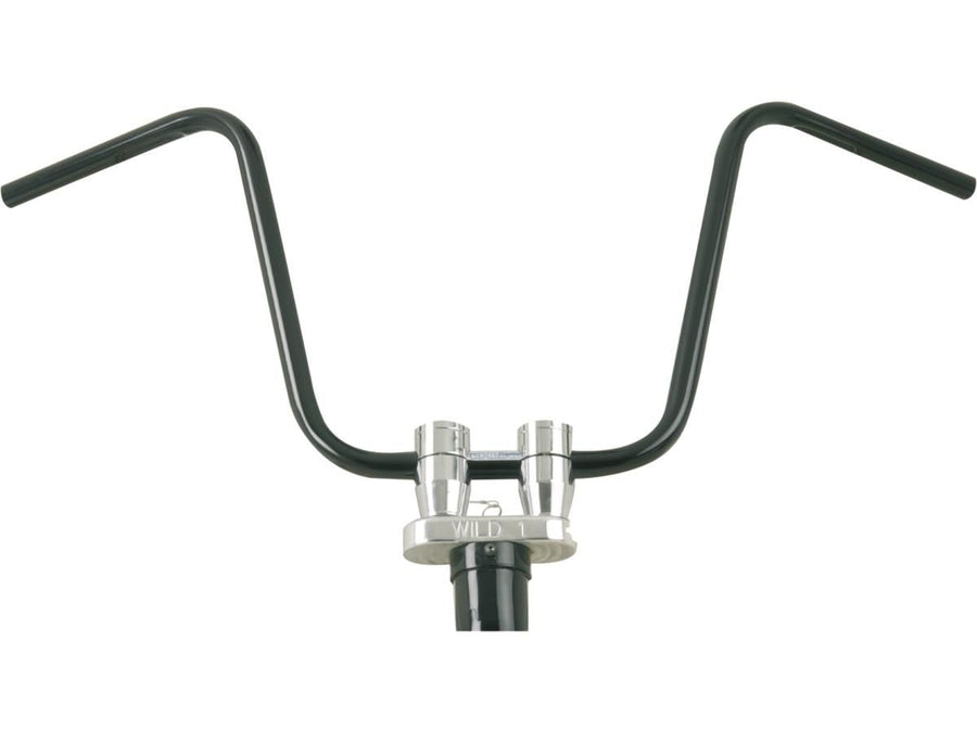Harley Davidson – 400 Ape Hanger Lenker mit Dellen, 3-Loch, schwarz
